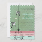 Tortelduifjes van het vogelgriepperwoud Kaart (Voorkant)