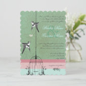  Tortelduifjes van het vogelgriepperwoud Kaart (Staand voorkant)