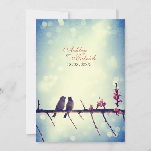 Tortelduifjes verhaal 2 kaart (Voorkant)