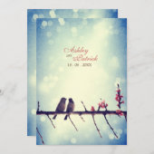 Tortelduifjes verhaal 2 kaart (Voorkant / Achterkant)