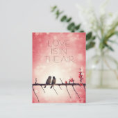 Tortelduifjes verhaal briefkaart (Staand voorkant)