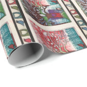 Tortelduifjes Verpakkingspapier Cadeaupapier (Rol Hoek)