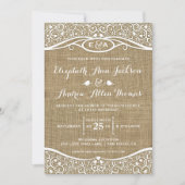 Tortelduifjes Vine Pattern Weddenschap Kaart (Voorkant)