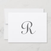  Tortelduifjes Vogelkooi Rood Accenten Bruiloft RSVP Kaartje (Achterkant)