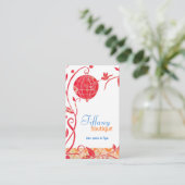 Tortelduifjes Vogelkooi Spa Salon Visitekaartje (Staand voorkant)