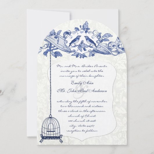  Tortelduifjes voor blauwe vogelpest Kaart (Voorkant)