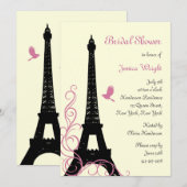 Tortelduifjes Vrijgezellenfeest (gebroken wit) Kaart (Voorkant / Achterkant)