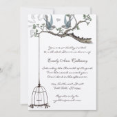  Tortelduifjes Vrijgezellenfeest Kaart (Voorkant)