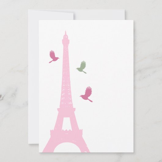 Tortelduifjes Vrijgezellenfeest Kaart (Achterkant)