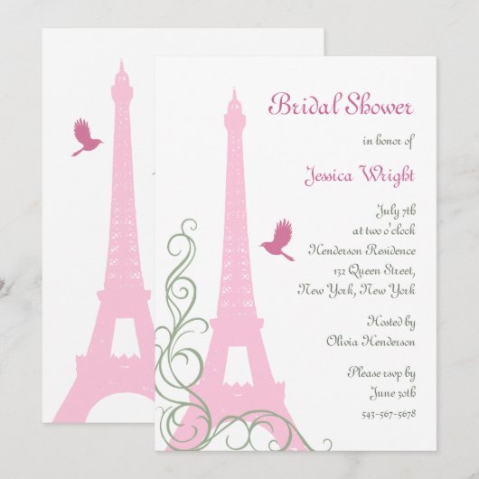 Tortelduifjes Vrijgezellenfeest Kaart (Voorkant / Achterkant)