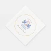 Tortelduifjes Vrijgezellenfeest Servet (Hoek)