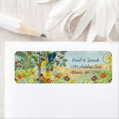  Tortelduifjes Vruchtbomen Damask Hills Etiket (Insitu)