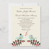 Tortelduifjes Weddenschap Kaart (Voorkant)