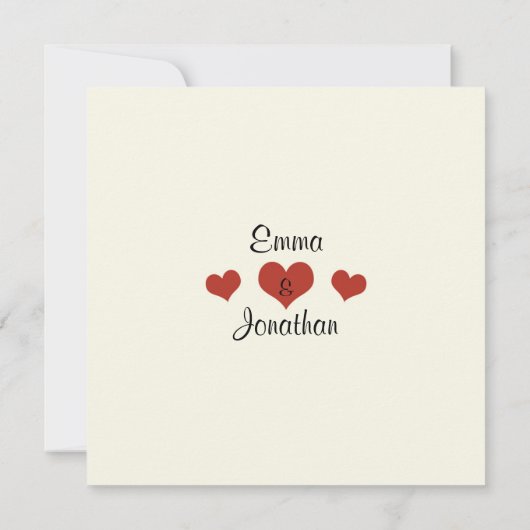 Tortelduifjes Weddenschap Kaart (Achterkant)