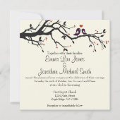 Tortelduifjes Weddenschap Kaart (Voorkant)