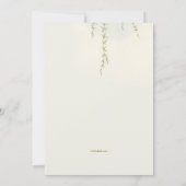 Tortelduifjes Weddenschap Kaart (Achterkant)