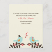 Tortelduifjes Weddenschapskaarten Informatiekaartje (Voorkant)