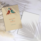 Tortelduifjes Wedding Bedankkaart