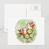 Tortelduifjes Wedding Briefkaart (Voorkant / Achterkant)