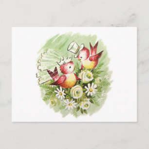 Tortelduifjes Wedding Briefkaart