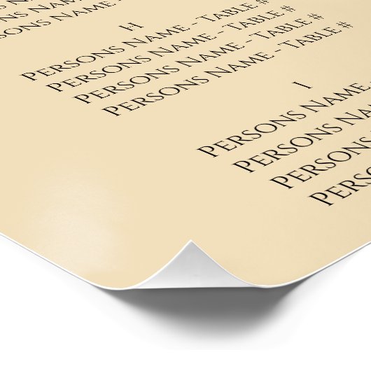 Tortelduifjes Wedding Perfect Poster (Hoek)