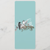  Tortelduifjes Wedding Programme Programmakaart (Achterkant)