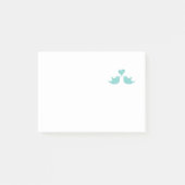 Tortelduifjes zingen vanuit het hart post-it® notes (Voorkant)