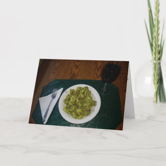 "Tortellini" krijgen goed Kaart (Voorkant)