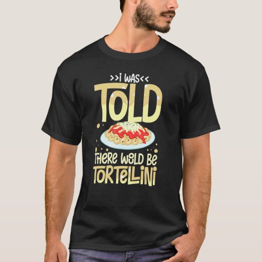 Tortellini Soup Cheese Salad Chicken Pasta Pesto S T-shirt (Voorkant)