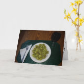 "Tortellini" Verjaardag Kaart (Gele Bloem)