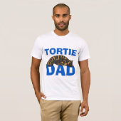 TORTIE CAT DAD T-SHIRTS (Voorkant volledig)