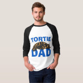 TORTIE CAT DAD Tortoiseshel Cat T-Shirts (Voorkant volledig)