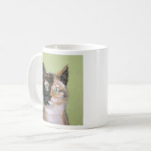 Tortie Cat Koffiemok (Voorkant links)