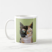 Tortie Cat Koffiemok (Links)