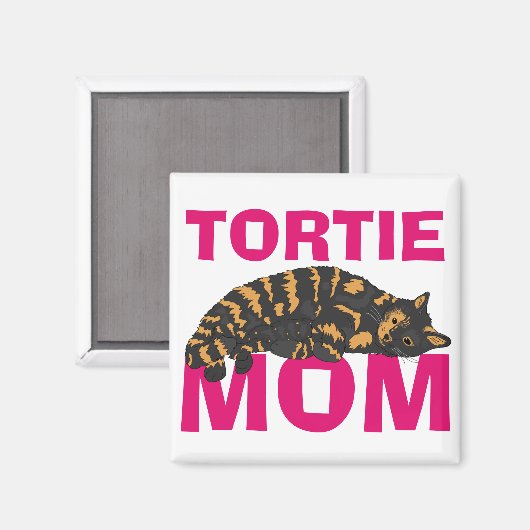 TORTIE CAT MOM MAGNET (Voorkant / Achterkant)