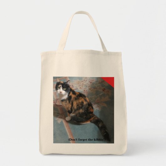 Tortie Dinsdag Boodschappentas Tote Bag (Voorkant)