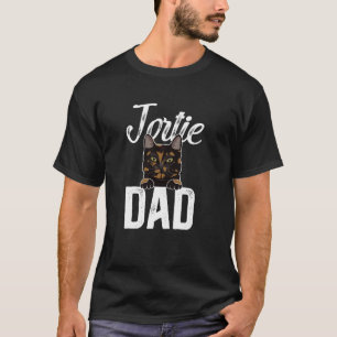Tortie Kat Vader Schilkat Liefhebber Tortie Kat T-shirt