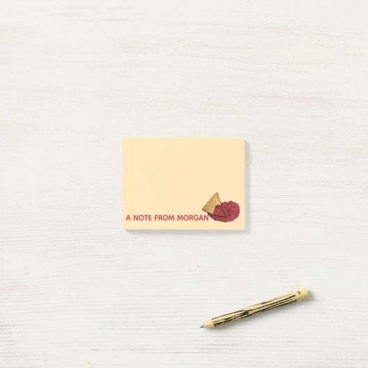 Tortilla Chips en Dip Tomato Salsa Mexican Food Post-it® Notes (Op bureau)