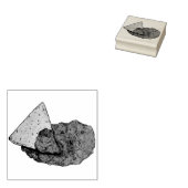 Tortilla Chips en Dip Tomato Salsa Mexican Food Rubberstempel (Gestempeld)