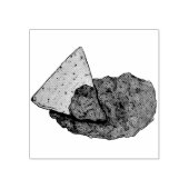 Tortilla Chips en Dip Tomato Salsa Mexican Food Rubberstempel (Afrduk)