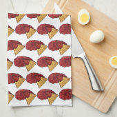 Tortilla Chips en Dip Tomato Salsa Mexican Food Theedoek (Quarter Fold)