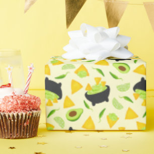 Tortilla Chips en Guacamole Pattern Cadeaupapier