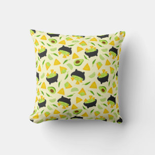 Tortilla Chips en Guacamole Pattern Kussen