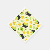 Tortilla Chips en Guacamole Pattern Servet (Hoek)