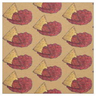 Tortilla Chips en Tomato Salsa Snack Food Foodie Stof