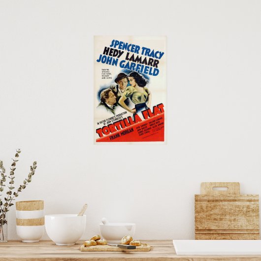 Tortilla Flat Movie Poster (Keuken)