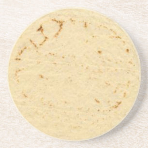 Tortilla Four Stone Round Zandsteen Onderzetter