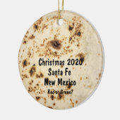Tortilla Ornament Santa Fe Southwest (Links)