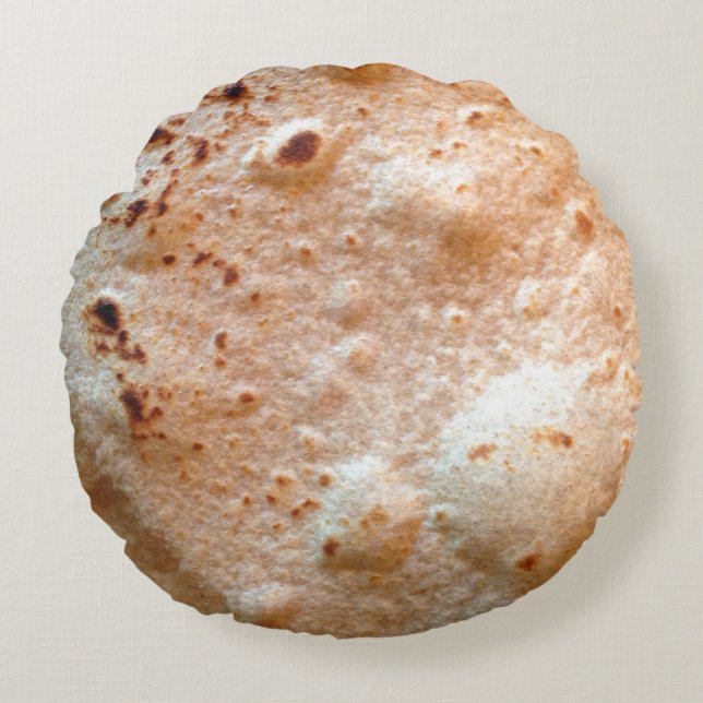 Tortilla Rond Kussen (Voorkant)