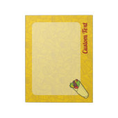 Tortilla Sandwich-blocnote Notitieblok (Linkerzijde)